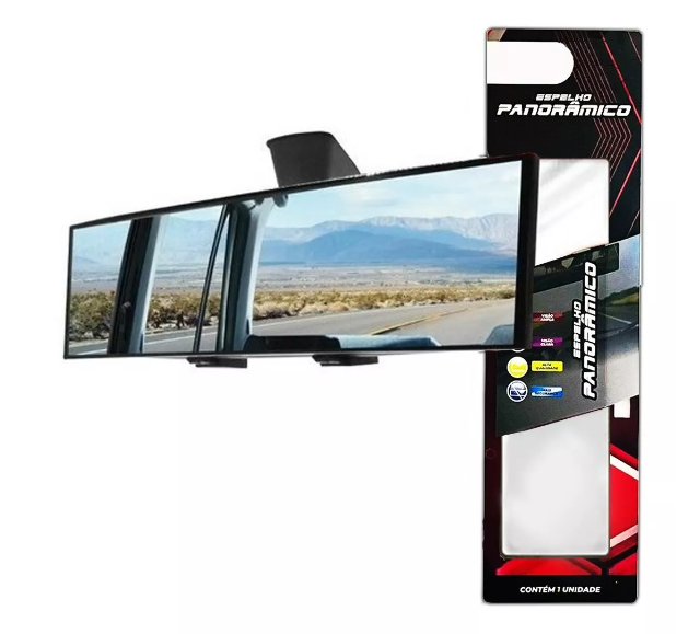 Retrovisor Panorâmico MasterView: Dirija sem pontos cegos