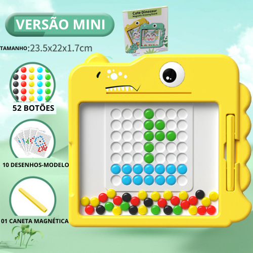 Prancheta Educativa: Desenho com pontos magnéticos